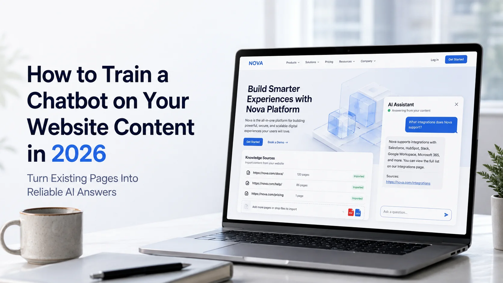 How to Train a Chatbot on Your Website Content in 2026: Turn Existing Pages Into Reliable AI Answers