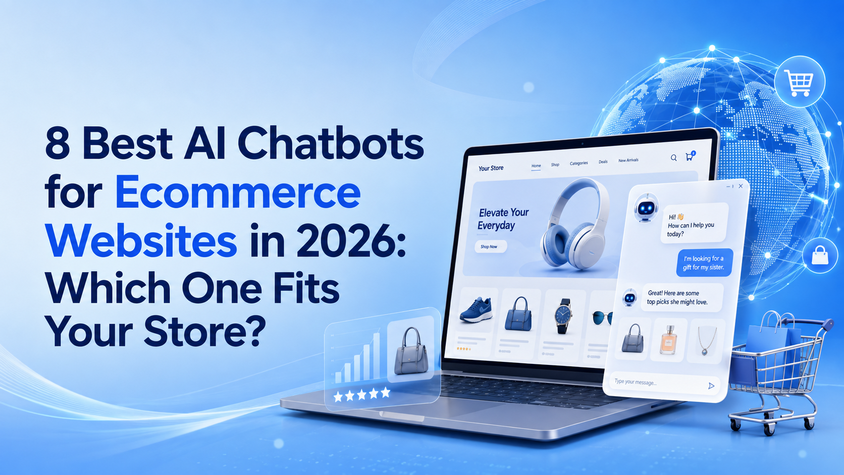 8 Best AI Chatbots for Ecommerce Websites in 2026: Which One Fits Your Store?